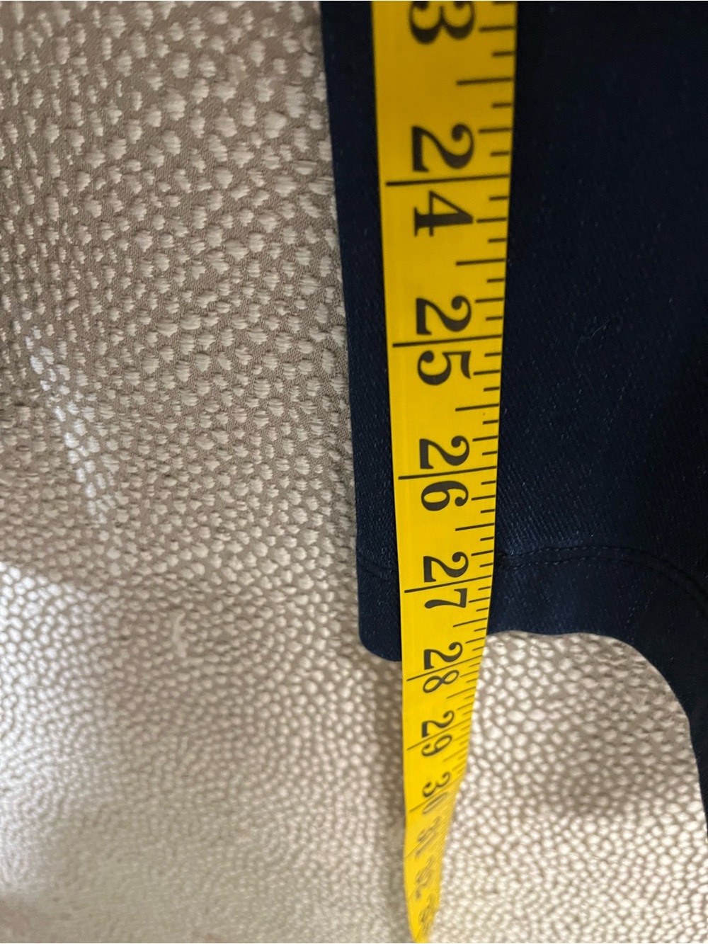🆕 L (14-16) Lands’ End Sport Knit Straight Leg Elastic Waist Denim Pants NWT - Picture 12 of 12